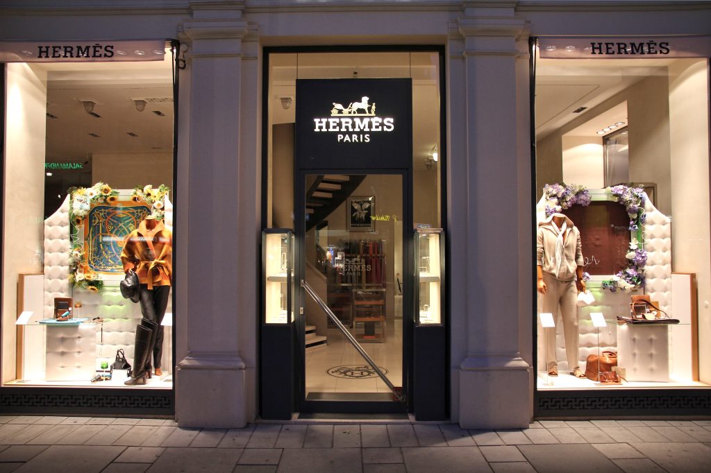 Hermes Ladengeschäft in Wien